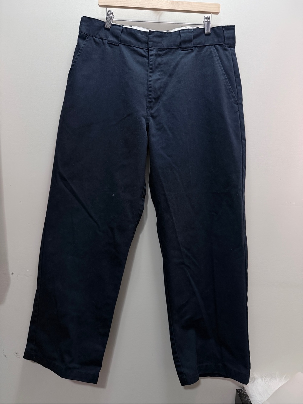 Dickies Men's Classic Navy Chino Pants Size 36 x 30